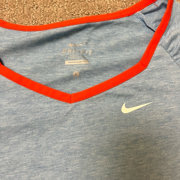 Nike womens youth dri-fit ruched top - Picture 2 of 2